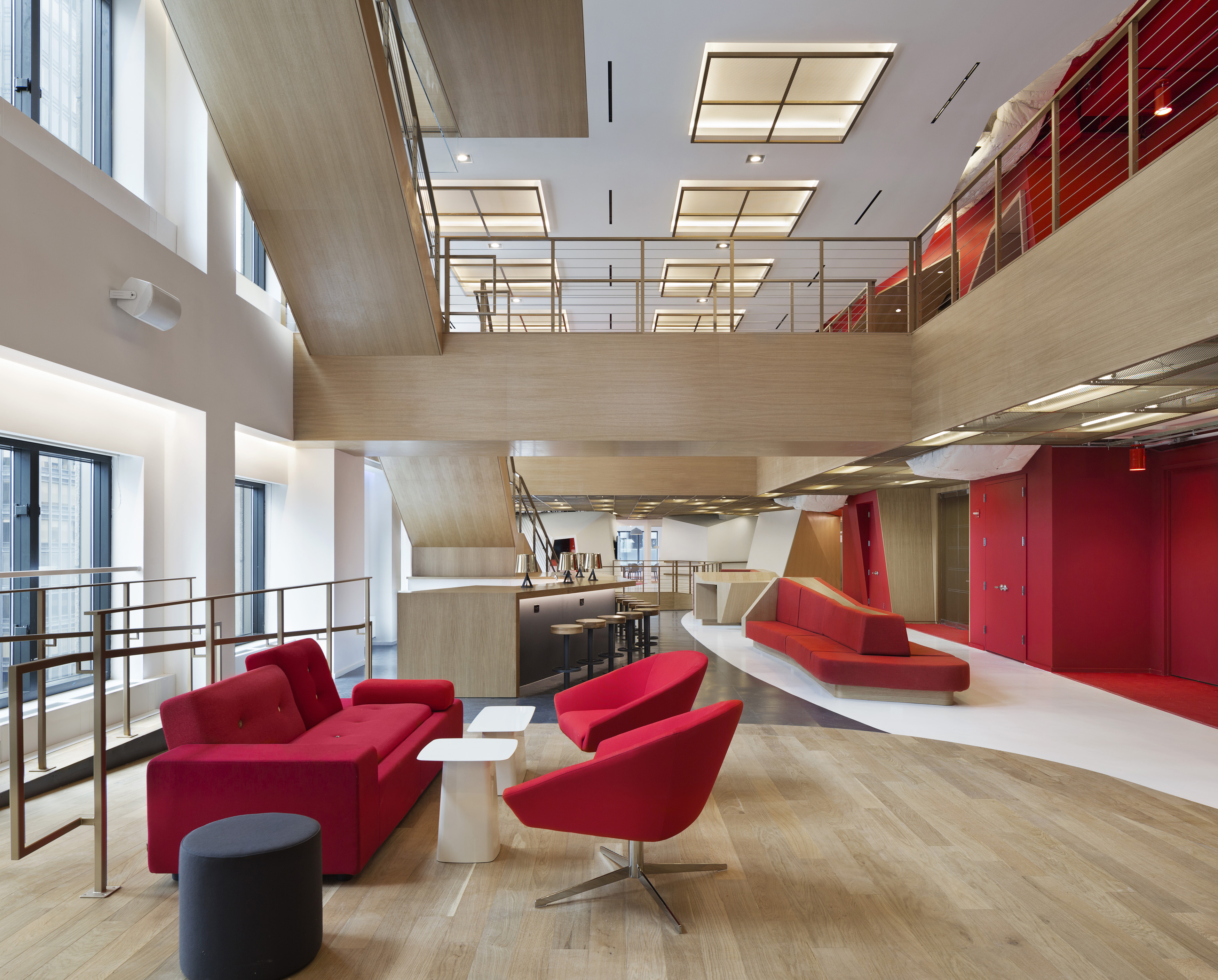 Clive Wilkinson Architects Publicis Featured In Interior